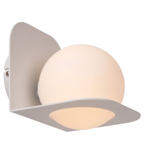 Applique per bagno moderna bianca, Davy, IP44