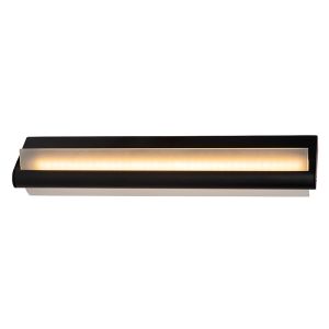 Applique per bagno moderna nera, Wanda, 15W, 3000K LED, IP44