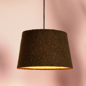 Lampada a sospensione vintage verde, Woolly