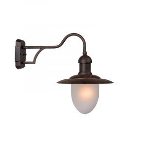 Lampada da esterno rustica color ruggine, Aruba, IP44