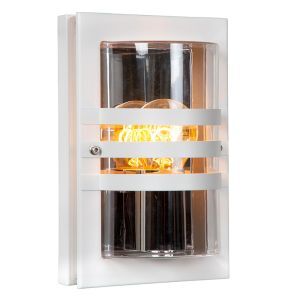 Lampada da esterno moderna bianca, Privas, IP44