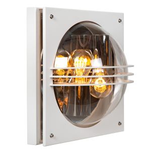Lampada da esterno moderna bianca, Privas, IP44