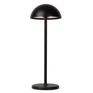 Lampada da tavolo da esterno retrò nera, Joy, 1,5W, 3000K LED, IP54, controllo touch