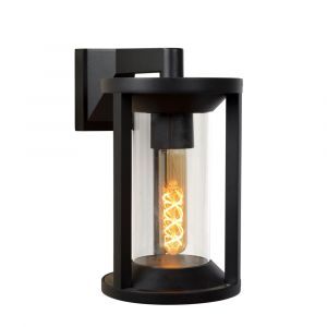 Applique da parete moderna nera, Cadix, IP65