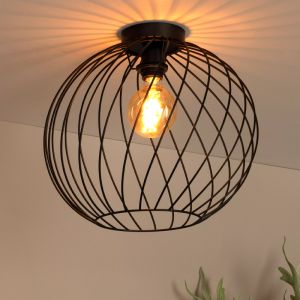 Lampada da soffitto classica nera, Danza