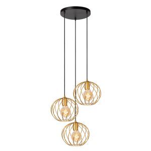 Lampada a sospensione classica in ottone, Danza