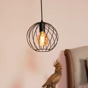 Lampada a sospensione classica nera, Danza