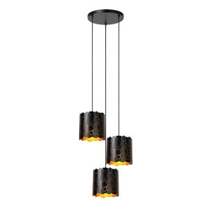 Lampada a sospensione moderna nera, Almelo