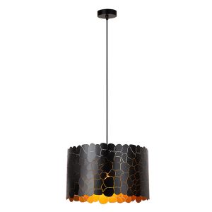 Lampada a sospensione moderna nera, Almelo