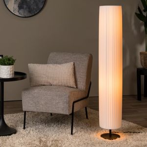 Lampada da terra moderna bianca, Fold, con interruttore
