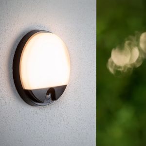 Applique per bagno moderna nera, Hups Ir, 10W, 3000K LED, IP54