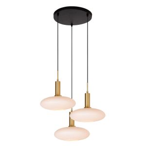 Lampada a sospensione design bianca, Singala