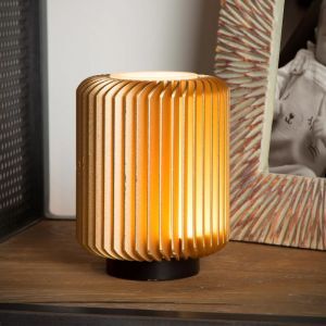Lampada da tavolo moderna dorata, Turbin, 5W, 3000K LED, con interruttore