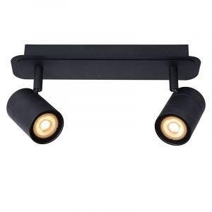 Faretto da soffitto per bagno moderno nero, Lennert, IP44