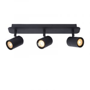 Faretto da soffitto per bagno moderno nero, Lennert, IP44