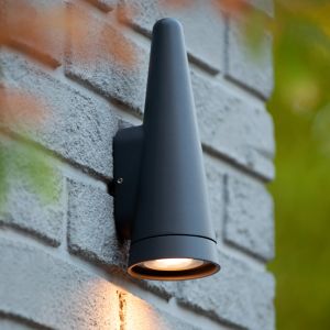 Lampada da esterno moderna antracite, Wizard, IP54