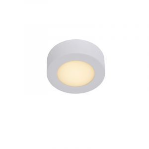 Plafoniera moderna bianca, Brice, 8W, 3000K LED, IP44