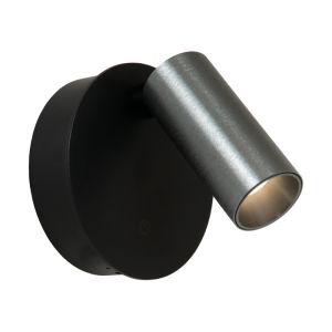 Applique ricaricabile moderna grigia, Toni, 2W, 2700-4000K, controllo touch