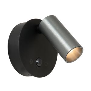 Applique ricaricabile moderna grigia, Toni, 2W, 2700-4000K, controllo touch