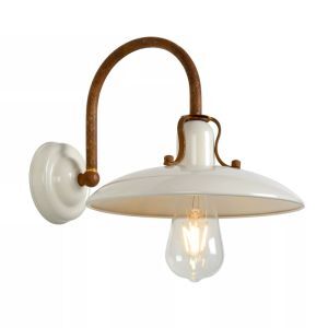 Applique da parete rustica beige, Romer