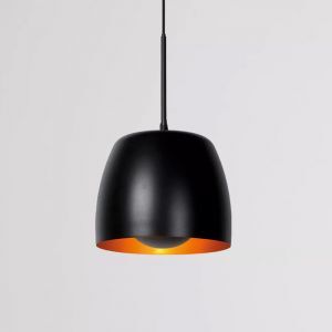 Lampada a sospensione classica nera, Nolan