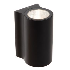 Lampada da esterno moderna nera, Akra, 6W, 3000K LED, IP54