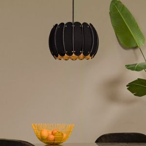 Lampada a sospensione moderna nera, Spencer
