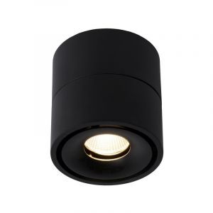 Faretto da soffitto moderno nero, Yumiko, 8W, 2700K LED