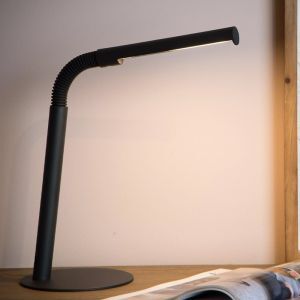 Lampada da scrivania moderna nera, Gilly, 3W, 2700K LED, con interruttore