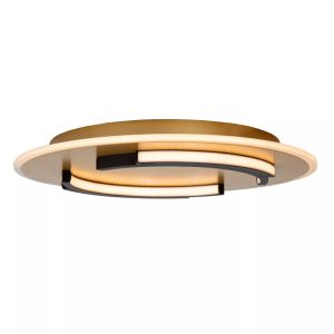 Plafoniera moderna dorata, Andreas, 30W, 2700K LED