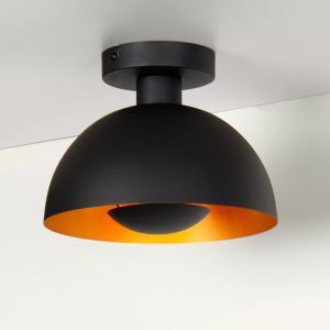 Plafoniera moderna nera, Siemon