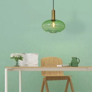 Lampada a sospensione retrò dorata, Maloto