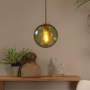 Lampada a sospensione retrò verde, Monsaraz