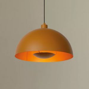 Lampada a sospensione moderna gialla, Siemon