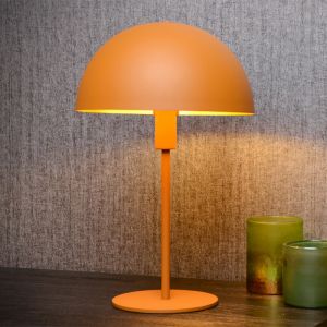 Lampada da tavolo moderna gialla, Siemon, con interruttore