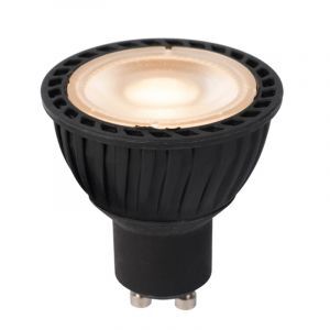 Lampadina LED Lucide 3 step dimmerabile GU10, Jordan, nero, 5w, 2200K