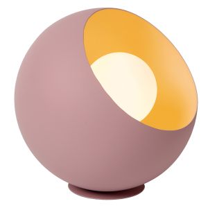 Lampada da tavolo moderna rosa, Doredos, con interruttore