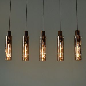 Lampada a sospensione moderna grigia, Orlando