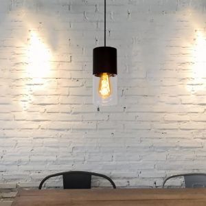 Lampada a sospensione moderna grigia, Zino