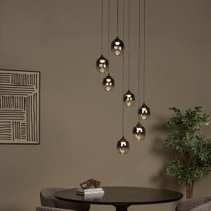 Lampada a sospensione moderna grigia, Tamino, 7W, 3000K LED