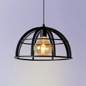 Lampada a sospensione moderna nera, Dikra