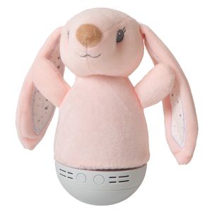 Lampada da tavolo per bambini moderna rosa, Dolly, 3W, RGB LED, con interruttore