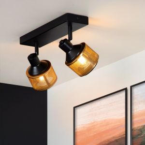 Faretto da soffitto classico dorato, Rafa