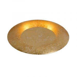 Plafoniera moderna dorata, Foskal, 12W, 2700K LED
