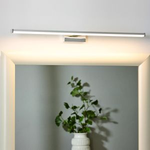 Lampada per specchio moderna cromata, Onno, 12W, 3000K LED, IP44