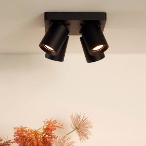 Faretto da soffitto moderno nero, Nigel