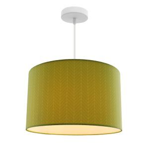 Lampada a sospensione per bambini verde moderna, Lines