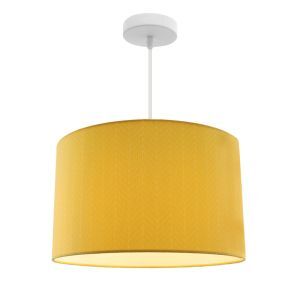 Lampada a sospensione per bambini gialla moderna, Lines