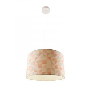 Lampada a sospensione per bambini rosa moderna, Diamonds