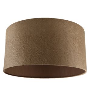 40 cm paralume in velluto marrone, Rody